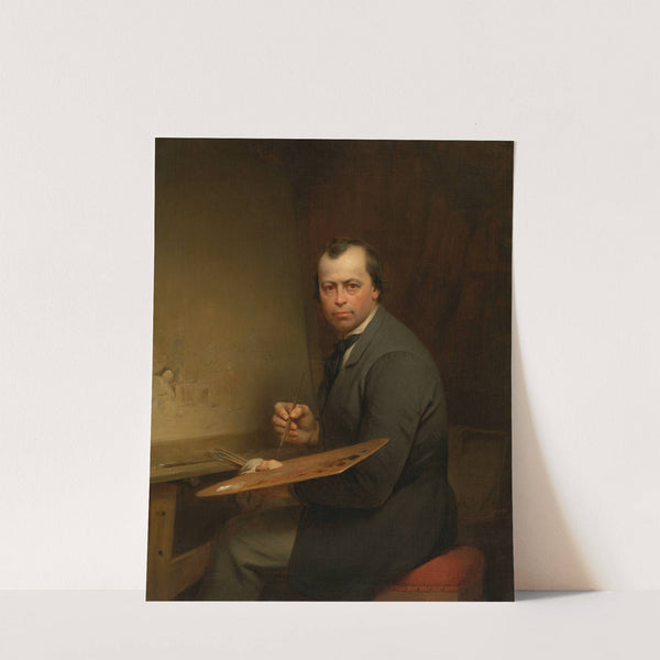 Self Portrait (1854) by Ferdinand de Braekeleer