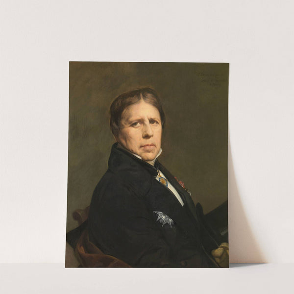 Self Portrait by Jean Auguste Dominique Ingres