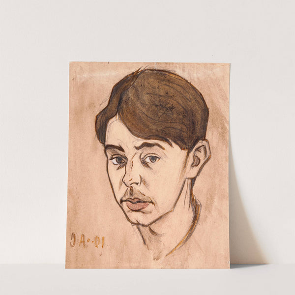 Self Portrait (1901) by Ivar Arosenius