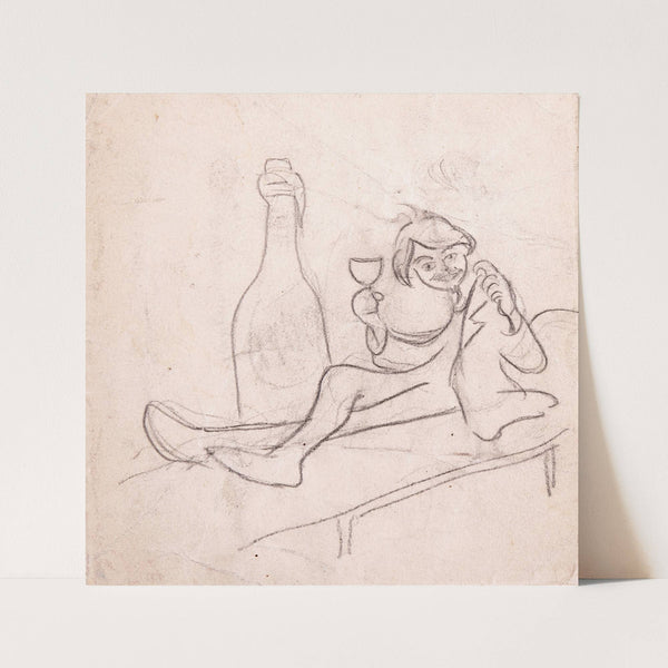 Self Portrait by Ivar Arosenius