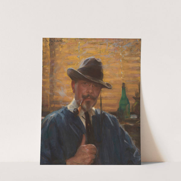 Self Portrait by Arvid Frederick Nyholm