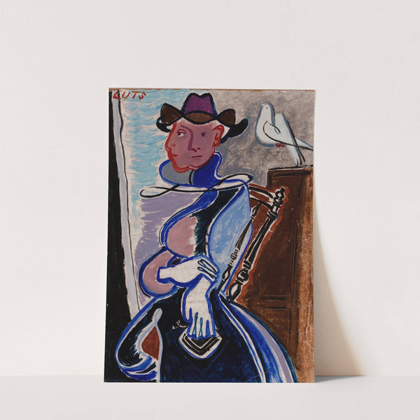 Self-Portrait (1940s) by Karin Luts