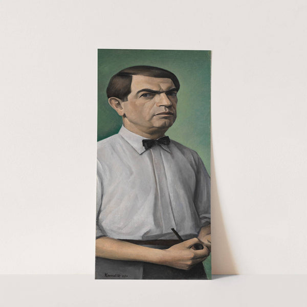 Self-portrait by Alexander Kanoldt