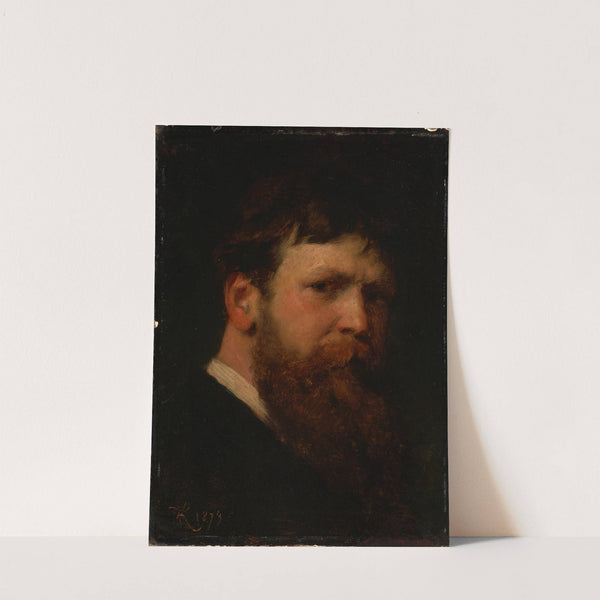 Self-portrait (1879) by Ferdinand Keller