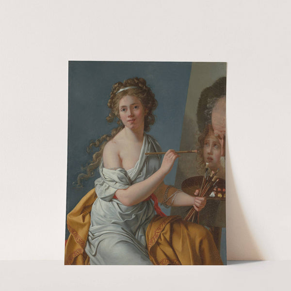 Self-portrait by Marie Guilhelmine Benoist