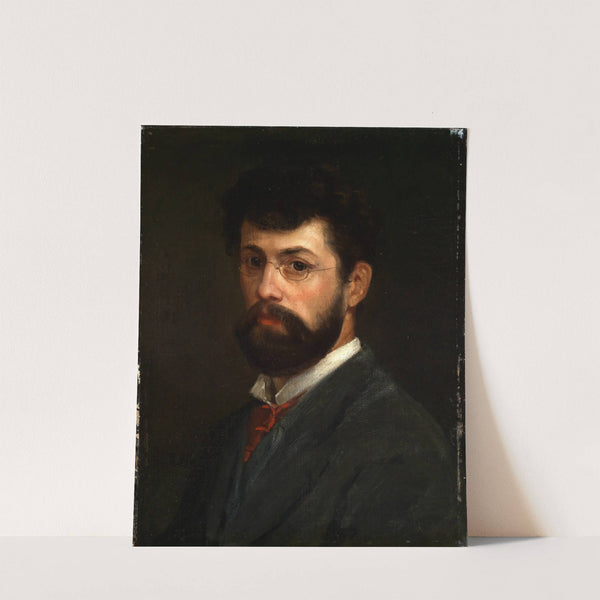 Self-portrait by Albert Lang