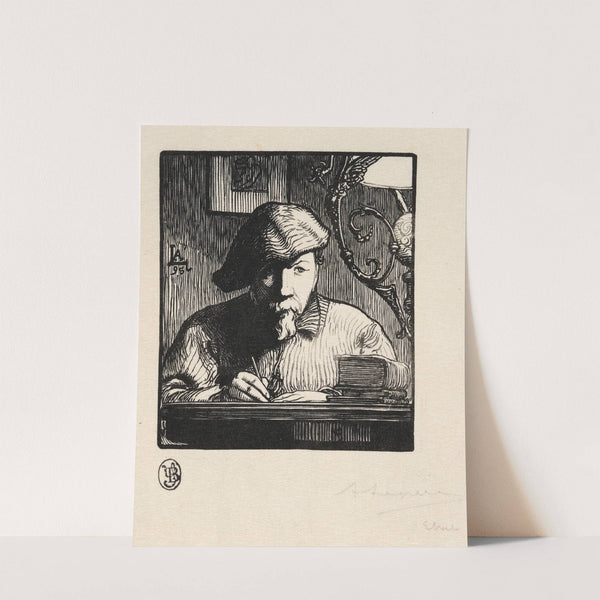 Self-Portrait (1895) by Auguste Louis Lepère