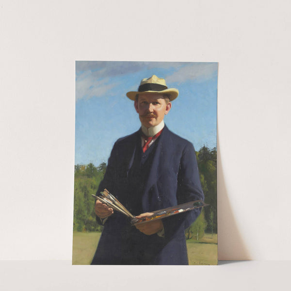 Self-portrait by Emil Österman