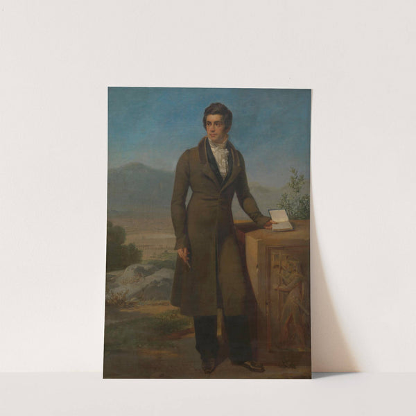 Self-portrait by Jodocus Sebastiaen van den Abeele