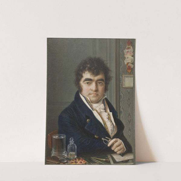 Self-portrait by Louis-Marie Autissier