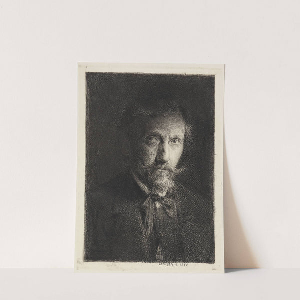 Self-portrait by Carl Bloch