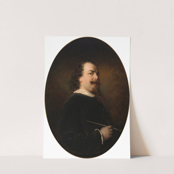 Self-portrait by Eduard Ender