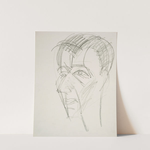 Self-portrait (ca. 1929) by Ernst Ludwig Kirchner