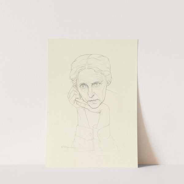 Self-portrait by Ida Teichmann