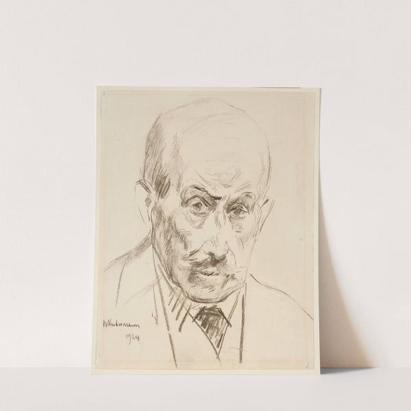 Self-portrait (1924) by Max Liebermann