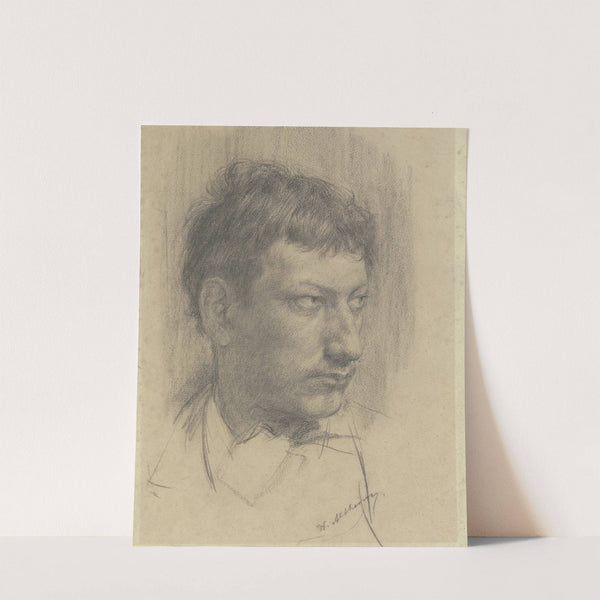 Self-portrait (ca 1900) by Wilhelm Altheim