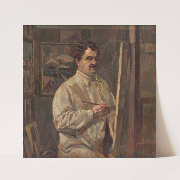 Self-Portrait by Gustáv Mallý