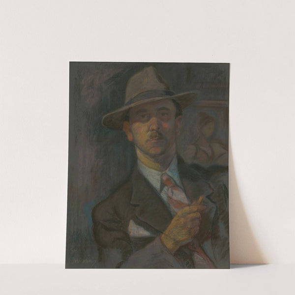 Self-Portrait by Štefan Polkoráb