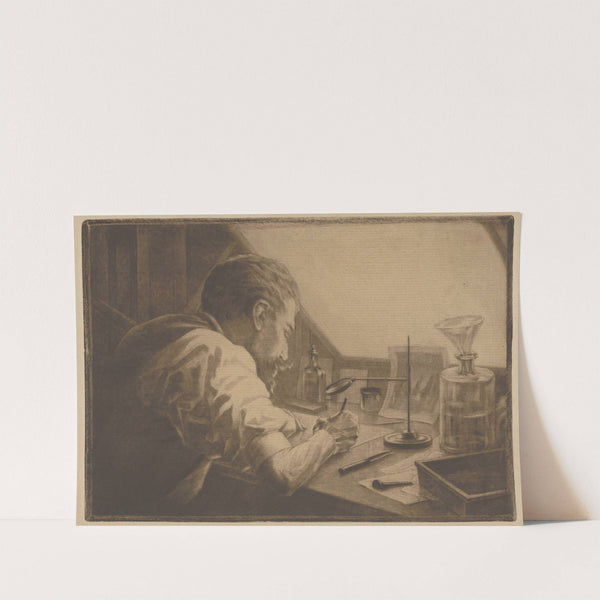 Self-Portrait (ca. 1890) by Henri-Charles Guérard