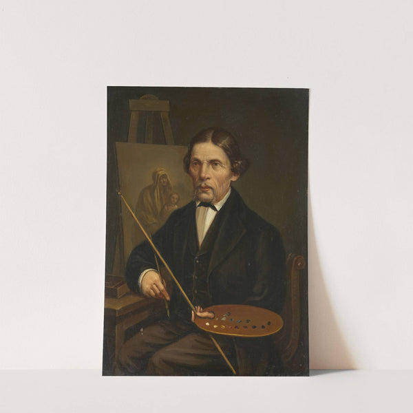 Self-portrait (1800 - 1899) by Johann Baptist Laule