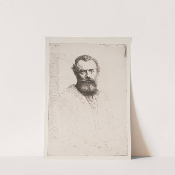 Self-Portrait (1880) by Alphonse Legros