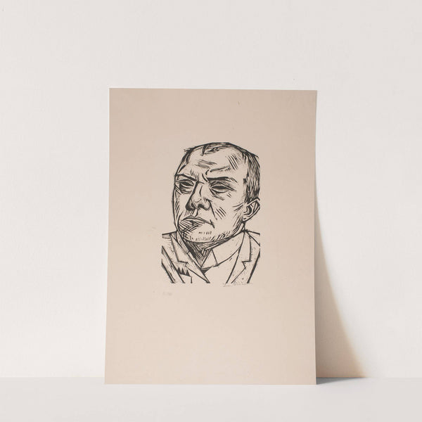 Self-Portrait (1922) by Max Beckmann