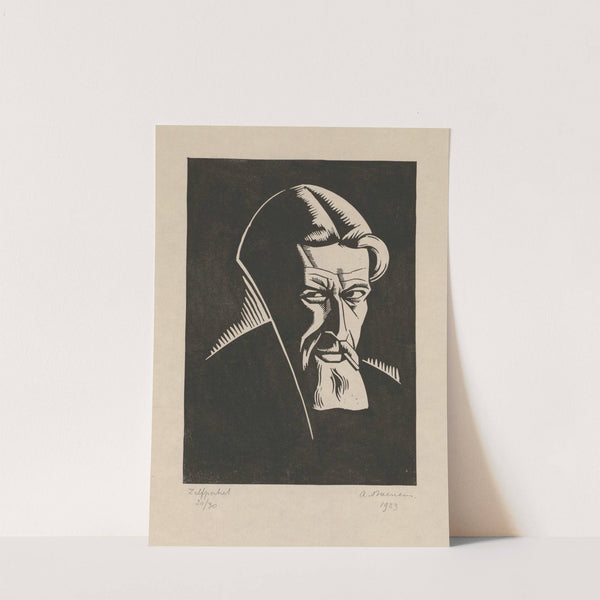 Self-portrait (1923) by Albert Daenens