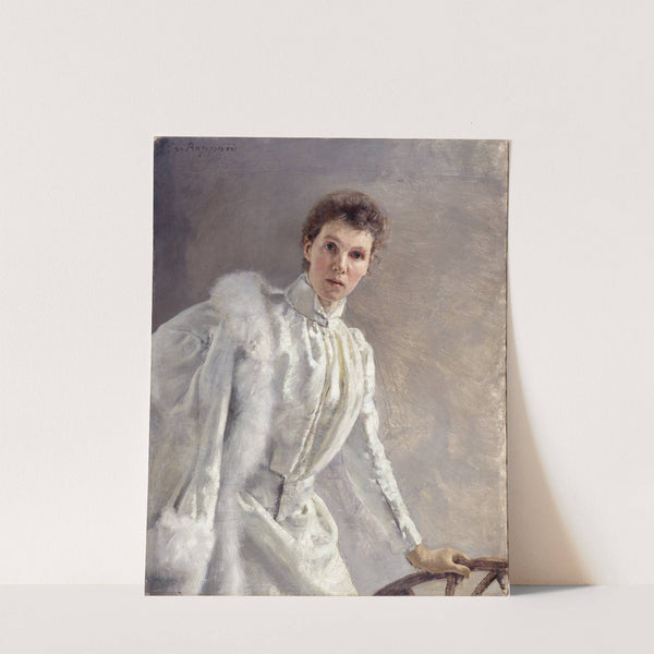 Self-portrait (1894) by Clara von Rappard