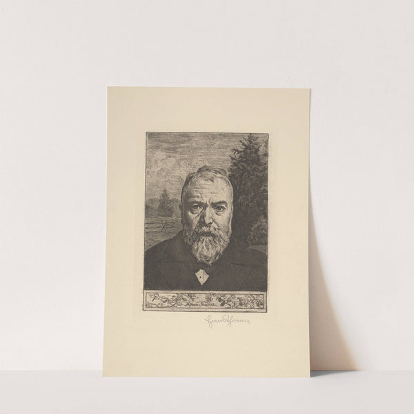 Self-portrait (1898) by Hans Thoma