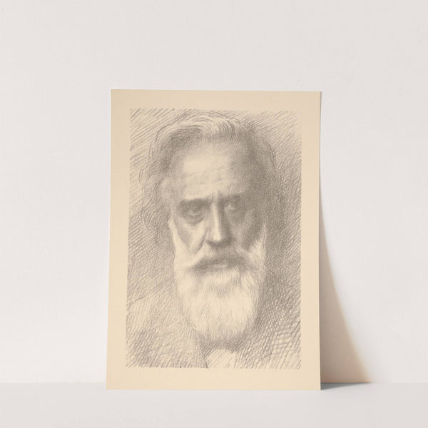 Self-portrait (1898) by Alphonse Legros