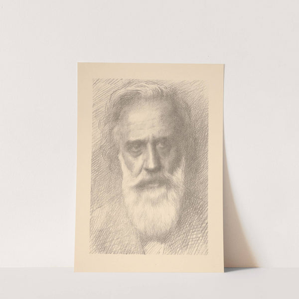 Self-portrait (1898) by Alphonse Legros