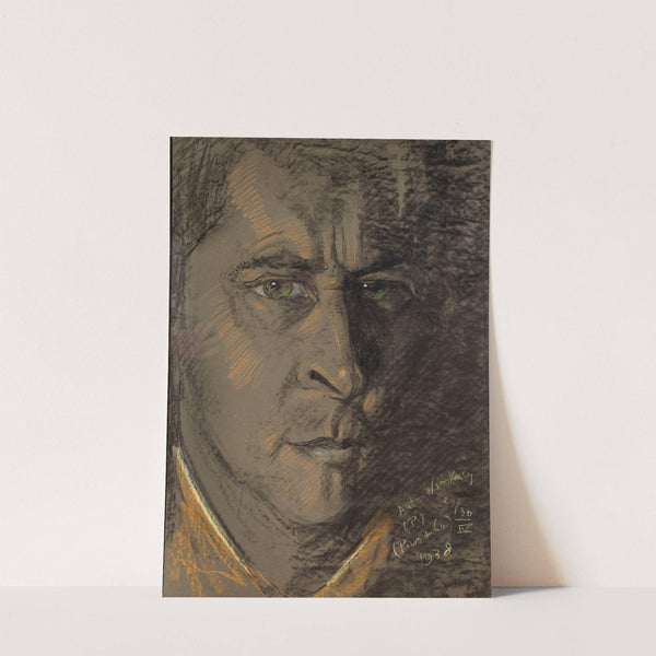 Self-portrait (1938) by Stanisław Ignacy Witkiewicz