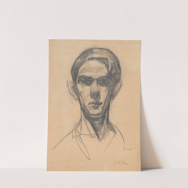 Self-portrait (1920) by Zygmunt Waliszewski