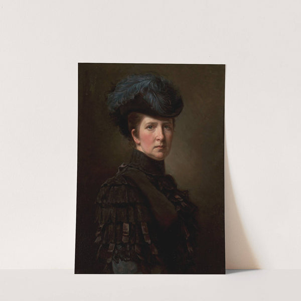 Self-portrait (1890) by Emilia Dukszyńska-Dukszta