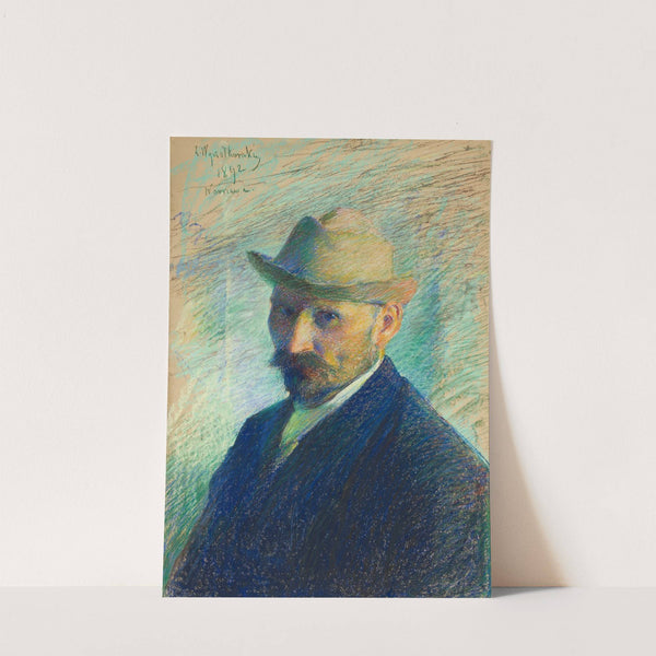 Self-portrait (1892) by Leon Wyczółkowski