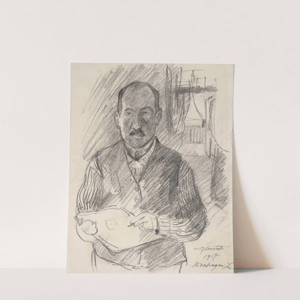 Self-portrait (1917) by Lovis Corinth