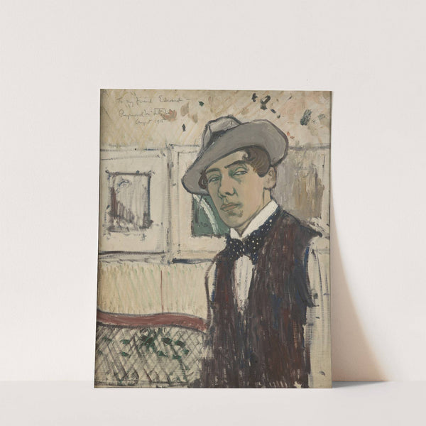 Self portrait by Raymond McIntyre