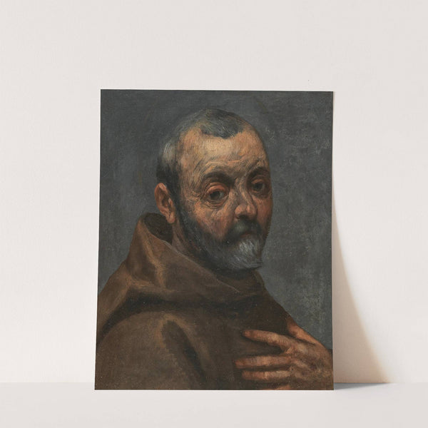 Self-Portrait As A Monk by Jacopo Palma Il Vecchio