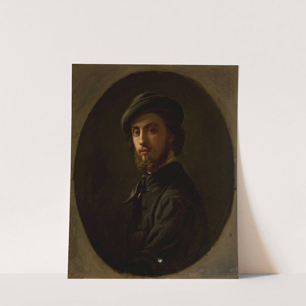 Self-portrait as a young man by Leopold Horowitz