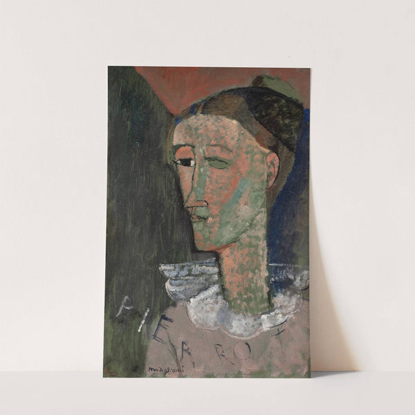 Self-Portrait as Pierrot (1915) by Amedeo Modigliani