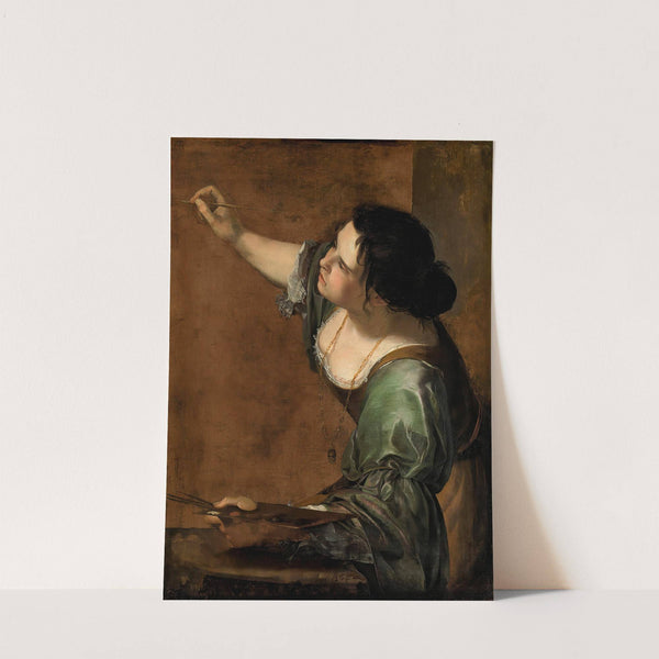 Self-Portrait as the Allegory of Painting (1638) by Artemisia Gentileschi