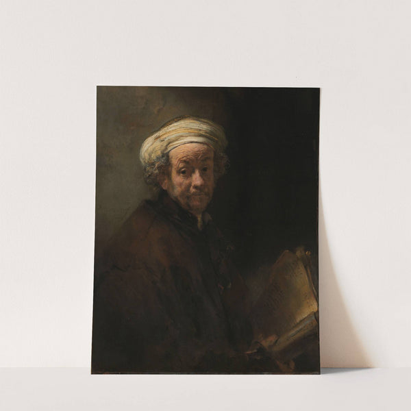 Self-portrait as the Apostle Paul by Rembrandt van Rijn