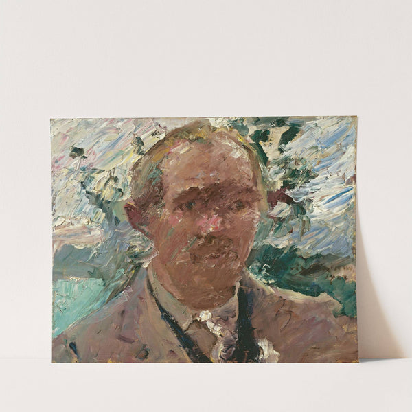 Self-portrait at Walchensee (1922) by Lovis Corinth