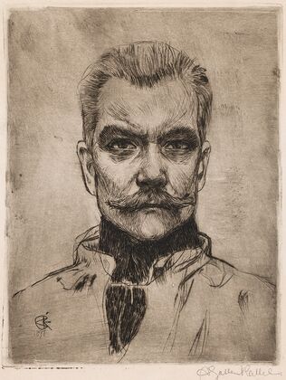 Self-portrait ’en face’