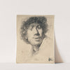 Self-Portrait in a Cap, wide-eyed and open-mouthed (1630) by Rembrandt van Rijn