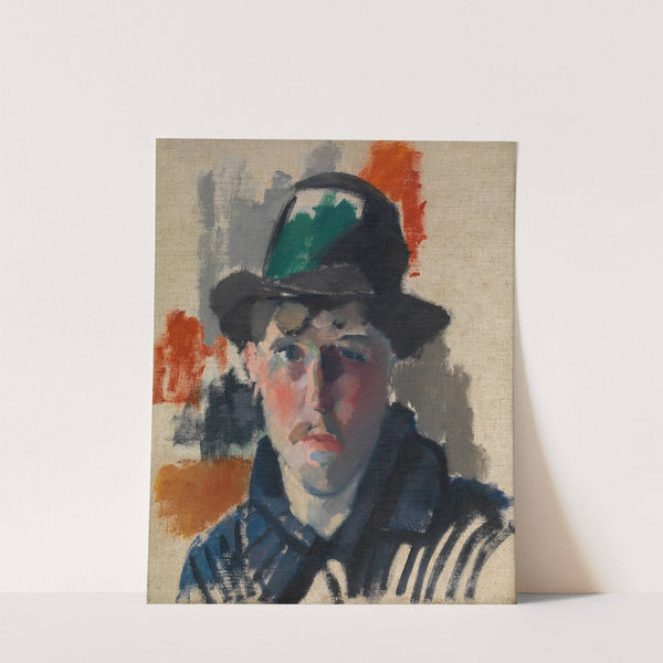 Self Portrait in a Green Hat by Rik Wouters
