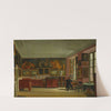 Self-portrait in a room (1830) by Aleksander Kokular