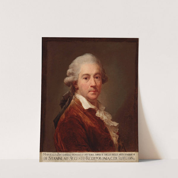 Self-portrait in a tailcoat (1793) by Marcello Bacciarelli