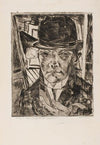 Self-Portrait in Bowler Hat (1921)