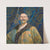 Self-portrait in Chinese semi-official male longpao robe (1911) by Leon Wyczółkowski